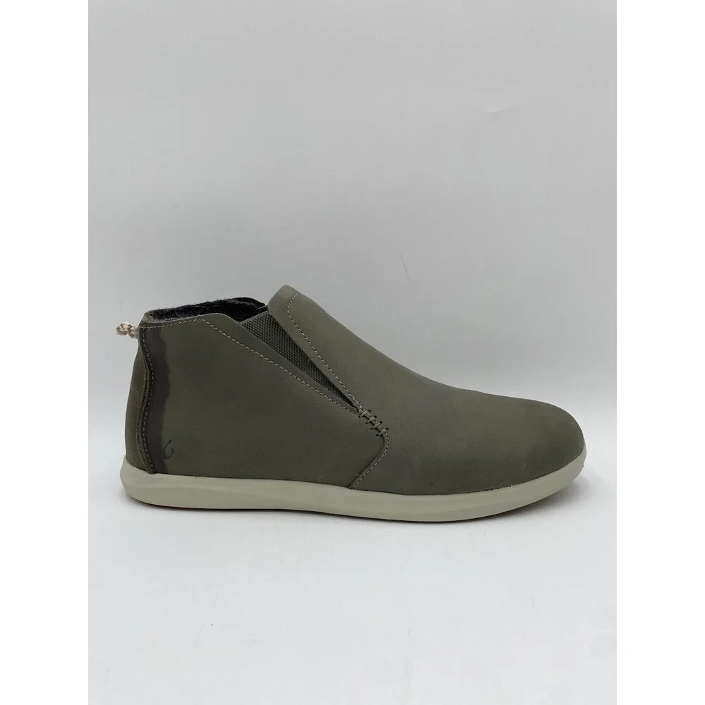 Olukai HAWAI'ILOA MANU HOPE Women's NEW Sneaker Boot Dusty Olive US Size 10